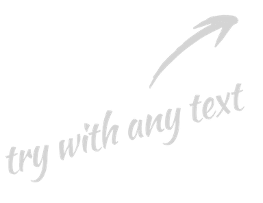 try with any text